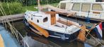 Baarda zeegrundel 7,50 meter met Vetus boegschroef, Watersport en Boten, Platbodems, Ophalen, Gebruikt, Staal, Diesel