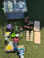 Hamsterkooi met accessoires, Kooi, Minder dan 75 cm, Zo goed als nieuw, Hamster