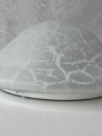 Vintage plafondlamp Mushroom retro design plafonniere 1980s, Ophalen of Verzenden, Gebruikt, Glas, Vintage
