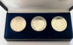Drie Vorstinnen in Zilver, Ophalen of Verzenden, Koningin Beatrix, Setje, Zilver