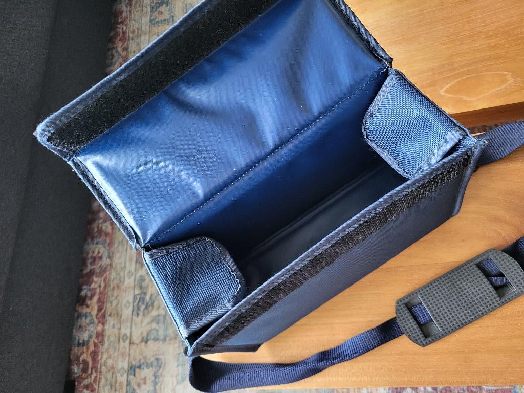 Zuurstofkoffer klein spoedtas, Ophalen of Verzenden, Gebruikt, Blauw