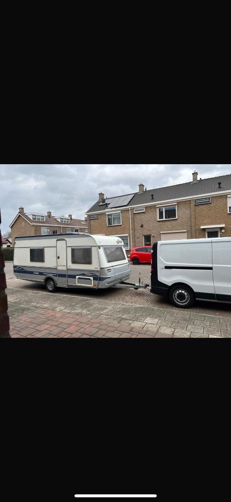 Fendt Saphir 465, Caravans en Kamperen, Caravans, Particulier, tot en met 5, 1000 - 1250 kg, Overige, Fendt, Omvormbare zithoek