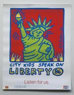 Keith Haring - City kids..., Antiek en Kunst, Verzenden