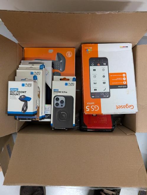 partij goederen, telefoon artikelen oa gigaset en iphone art, Telecommunicatie, Mobiele telefoons | Hoesjes en Frontjes | Overige merken