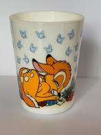 Bambi retro disney beker, Verzenden, Servies