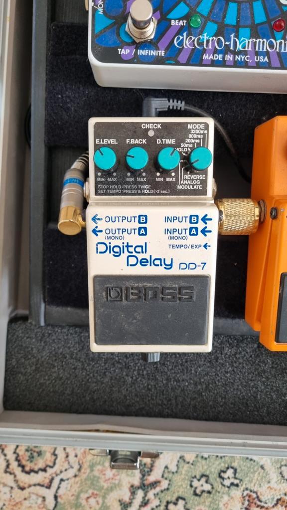 Boss DD-7 Digital Delay Pedaal, Muziek en Instrumenten, Effecten, Zo goed als nieuw, Delay of Echo, Ophalen