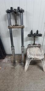 voorvork Honda CR 125    1981 en extra T-balhoofd, Motoren, Onderdelen | Honda, Ophalen of Verzenden, Gebruikt