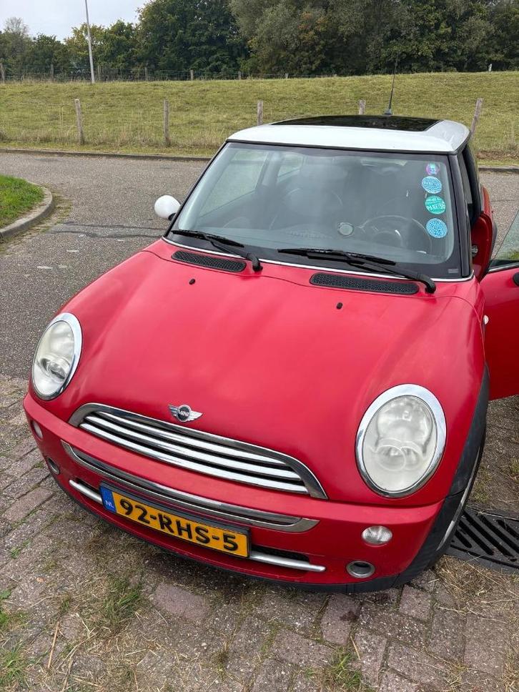 Mini Cooper 2005 Rood, Auto's, Mini, Particulier, Cooper, Cruise Control, Elektrische buitenspiegels, Elektrische ramen, Mistlampen