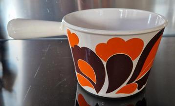 Erg leuke vintage Le Creuset saus- of fonduepan beschikbaar voor biedingen