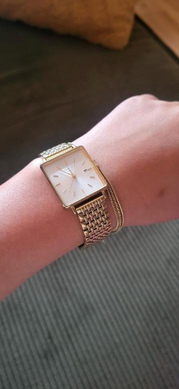 Rosefield Horloge dames Boxy Mesh beschikbaar voor biedingen