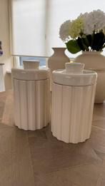 Riviera maison potten, Ophalen, Zo goed als nieuw, Glas, Pot, Bus of Blik