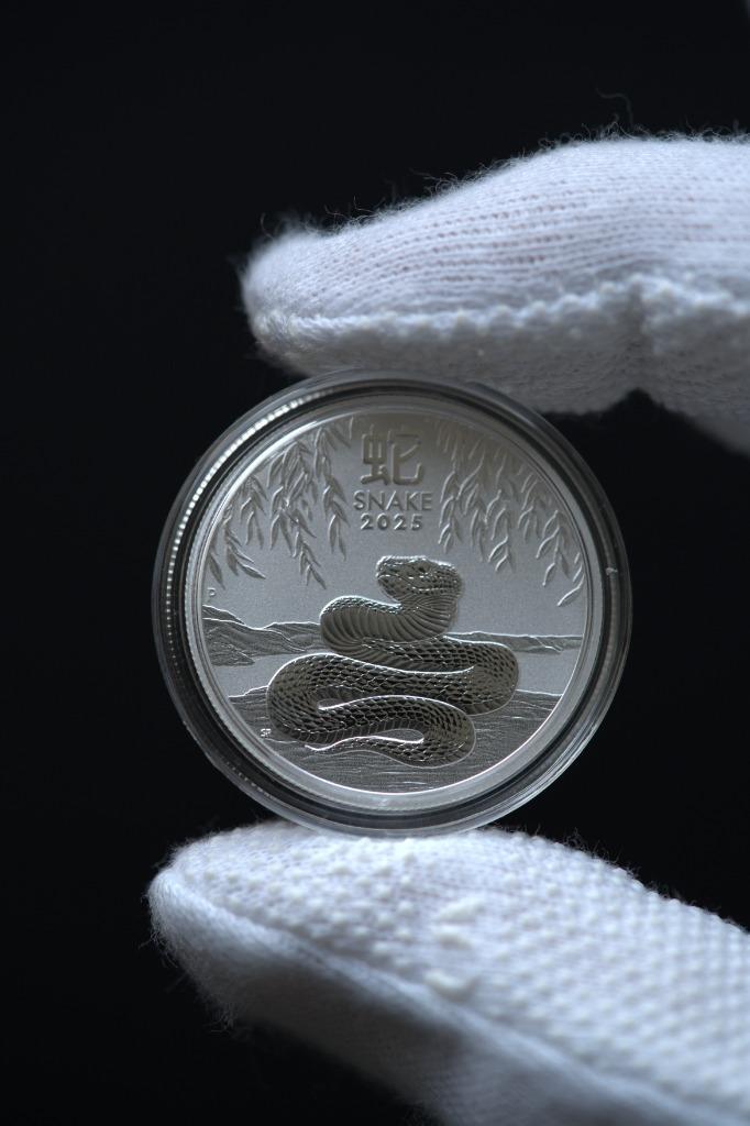 1/2 oz Lunar Year of the Snake 2025, Postzegels en Munten, Edelmetalen en Baren, Zilver, Verzenden