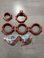 Victaulic / QuickVic groefkoppelingen – partij – HVAC / CV, Ophalen of Verzenden, Zo goed als nieuw