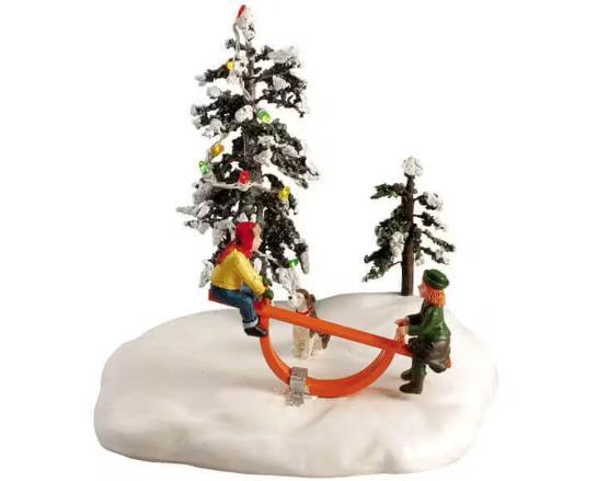 Lemax See Saw Fun, Diversen, Kerst, Zo goed als nieuw, Verzenden