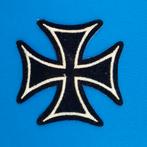 Iron Cross patch Afmeting 7 x 7 cm., Verzamelen, Kleding en Patronen, Overige typen, Ophalen of Verzenden, Zo goed als nieuw