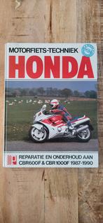 Honda Werkplaats Handboeken - CBR600F & 750/900 DOHC, Ophalen of Verzenden, Honda