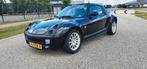 Smart Roadster 0.7 60KW Coupe AUT 2003 Zwart, Auto's, Automaat, Achterwielaandrijving, 765 kg, Roadster