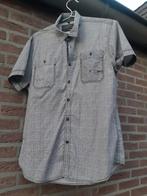 Grijs Angelo Litrico URBNDIST maat L (41-42), Kleding | Heren, Overhemden, Angelo Litrico, Ophalen of Verzenden, Zo goed als nieuw