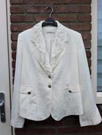 Aparte model mooi jasje van La Ligna, 42 wit, Verzenden, Wit, Maat 42/44 (L), Zo goed als nieuw
