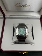 Cartier Santos, Sieraden, Tassen en Uiterlijk, Horloges | Heren, Overige merken, Staal, Staal, Polshorloge