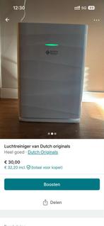 Dutch Originals Luchtreiniger, Witgoed en Apparatuur, Ophalen of Verzenden, Zo goed als nieuw, Luchtreiniger