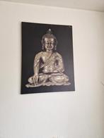 Boeddha canvasschilderij, Huis en Inrichting, Minder dan 50 cm, Minder dan 50 cm, Gebruikt, Ophalen