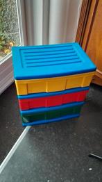 Ladekast kast gekleurd ideaal voor lego en duplo, Ophalen, Kunststof, 50 tot 100 cm, Zo goed als nieuw