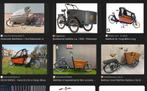 Gezocht Bakfiets/ Cargo bike, Gebruikt, Goederen, Huif, Ophalen