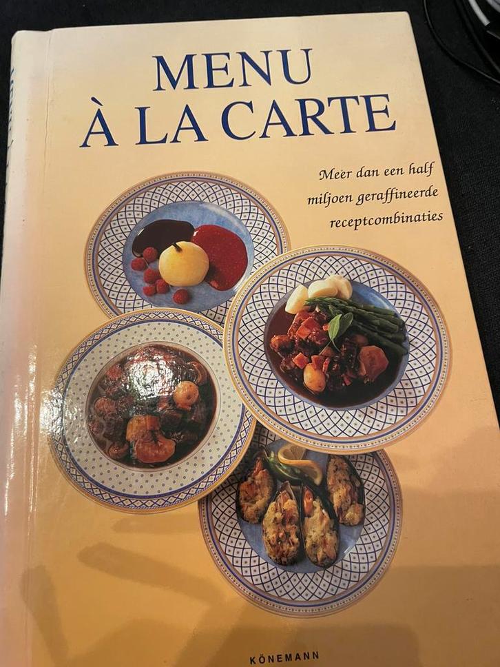 Menu a la carte, Boeken, Kookboeken, Zo goed als nieuw, Italië, Ophalen of Verzenden