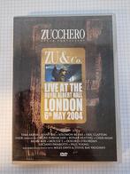ZU & Co. Zucchero dvd Live at the Royal Albert Hall 2004, Alle leeftijden, Ophalen of Verzenden, Zo goed als nieuw