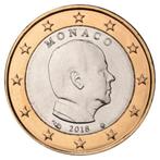 Monaco euromunt 1 euro Albert II - 2018, 2 euro, Monaco, Ophalen