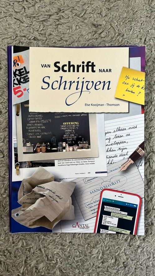 Else Kooijman - Van schrift naar schrijven, Boeken, Schoolboeken, Gelezen, Nederlands, Overige niveaus, Ophalen of Verzenden