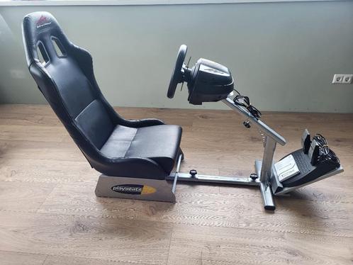 Racestoel van Thrustmaster (incl. Stuur en pedalen) T300rs, Spelcomputers en Games, Spelcomputers | Sony PlayStation Consoles | Accessoires