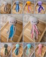 Gehaakte octopus knuffels, Ophalen of Verzenden, Nieuw, Kraamcadeau