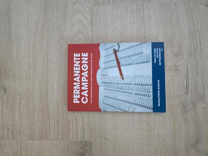 Tijn Elferink - Permanente campagne, Boeken, Economie, Management en Marketing, Gelezen, Ophalen of Verzenden