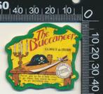 Sticker: The Buccaneer - Lloret de Mar (2), Verzamelen, Ophalen of Verzenden, Zo goed als nieuw, Bedrijf of Vereniging