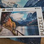 Legpuzzel 1000 stukjes compleet Gosausee Oostenrijk, Ophalen, 500 t/m 1500 stukjes, Gebruikt, Legpuzzel