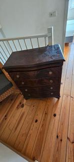 Ladenkastje van zwaar notenhout, mtn 73hx42dx87br, Huis en Inrichting, Ophalen, Gebruikt, 50 tot 100 cm, Met lade(s)