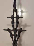 Bronzen beeld acrobaten door John Bier., Antiek en Kunst, Ophalen of Verzenden