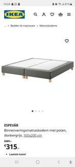 Bed Ikea Espevär matrasbodem 160x200 cm, Huis en Inrichting, Slaapkamer | Bedden, Ophalen, Tweepersoons, 200 cm, 160 cm