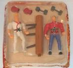 Vintage Kung Fu Fighters figuren met bokshandschoenen NIEUW!, Verzamelen, Ophalen of Verzenden, Nieuw