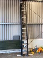 3x14 ladder, 10 meter, Ophalen, Gebruikt, Ladder, Opvouwbaar of Inschuifbaar
