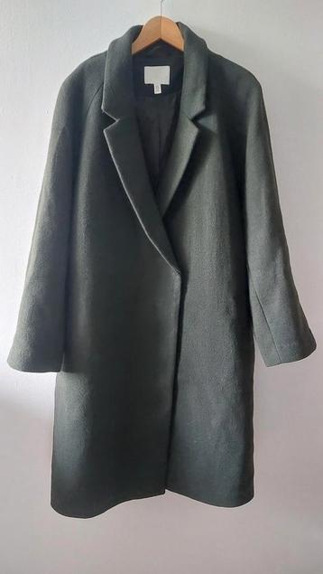 H&M oversized wollen lange mantel winterjas XL  beschikbaar voor biedingen