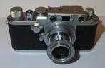 Leica IIIf body - 1952 - incl. Industar 3.5/50mm - werkend, Verzenden, Gebruikt, Compact, Leica