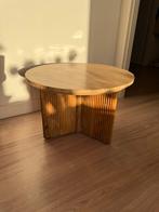 Side table Sofia Travertine, Huis en Inrichting, Ophalen, 50 tot 100 cm, Rond, Zo goed als nieuw