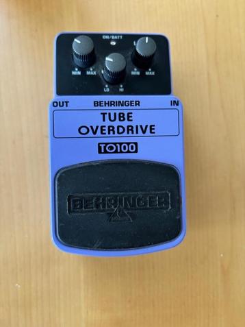 Behringer Tube Overdrive gitaar effect pedaal beschikbaar voor biedingen