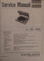 Technics SL 1300, Ophalen, Technics