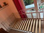 Meisjes bed, Ophalen, 90 cm, Eenpersoons, Wit