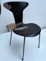 Arne Jacobsen project stoel, stevig maar overgelakt TLC, Huis en Inrichting, Stoelen, Ophalen, Gebruikt, Eén
