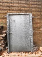 Ijzeren poortdeur, Gebruikt, 80 tot 100 cm, Ophalen of Verzenden, Buitendeur